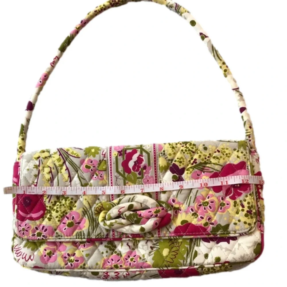 Vera Bradley Make Me Blush Clutch Shoulder Bag Handbag